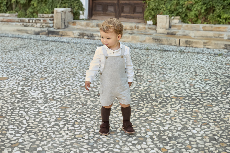 Desert Boots Kinder Stiefel mit Klettverschluss