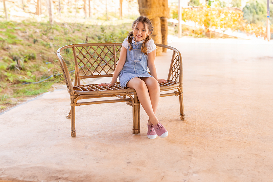 Leinwand-Sneakers ohne Schnürsenkel mit Gummispitze