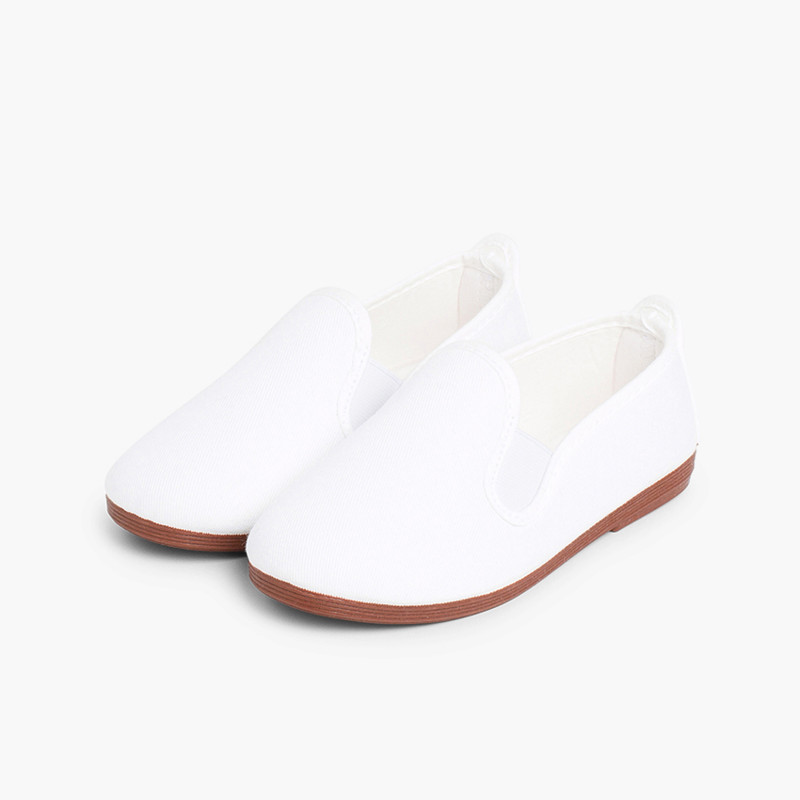 Kung-Fu sneakers für Camping Weiß