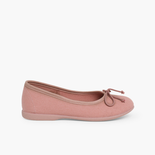Ballerinas für Mädchen mit Schleife Make-up