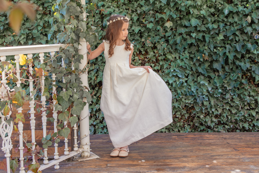 Mary Janes für Mädchen aus Leder für Erstkommunionen