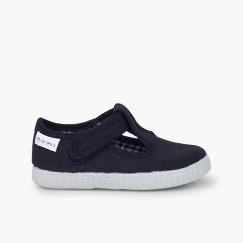 Klassische Babyschuhe für Kinder im Sneaker-Stil Marineblau