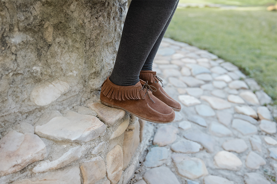 Fransenstiefeletten für Kinder, Mädchen und Frauen