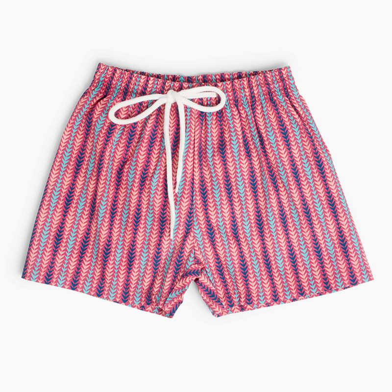 Popeline-Boxershorts für Jungen Farbige Ähren