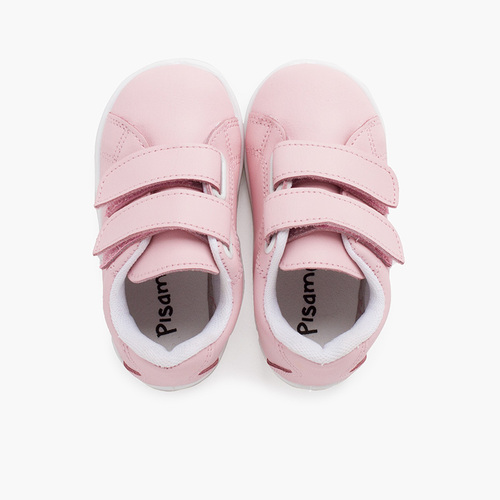 Waschbare Leder Sportschuhe für Babys und Kinder Rosa
