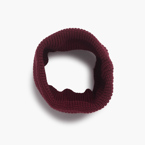 Strickschal-Kragen Granat