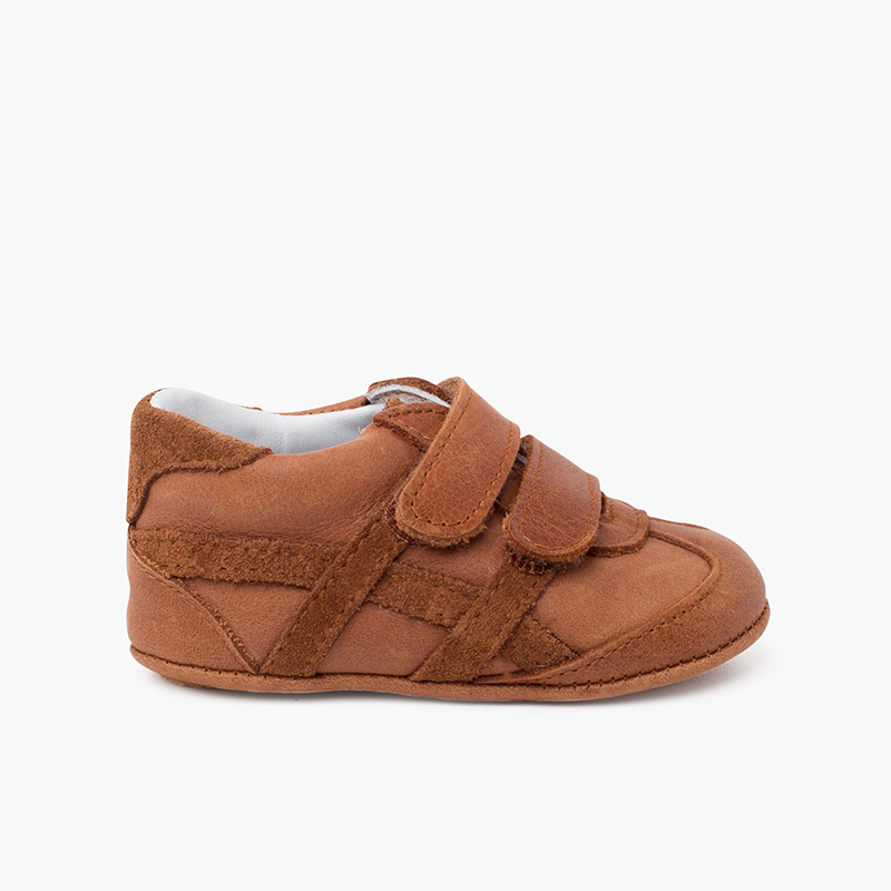 Badana Sport-Sneaker mit selbstklebenden Verschlüssen Kamel