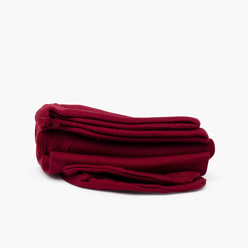 Mädchen-Strumpfhosen aus Mikrofaser 120 Denier Burgunder