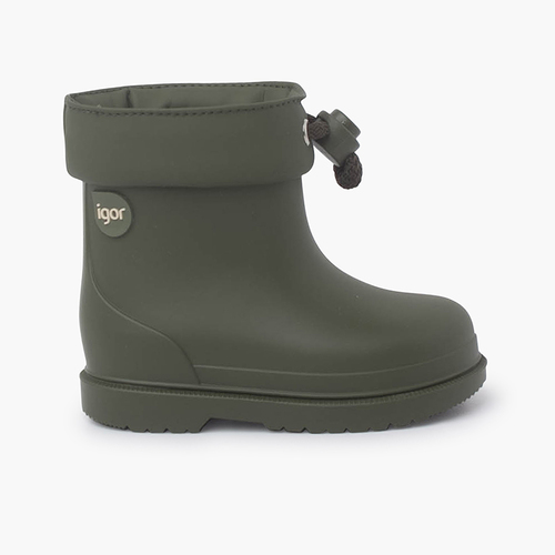 Gummistiefel für Kleinkinder in Pastellfarben Khaki