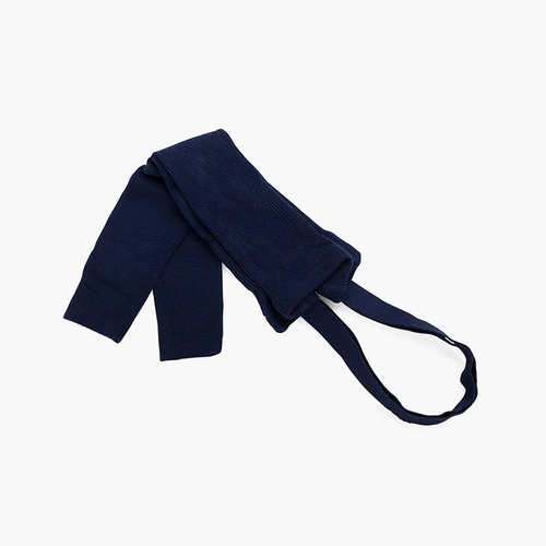 Leggings für Kinder mit elastischen Trägern Marineblau