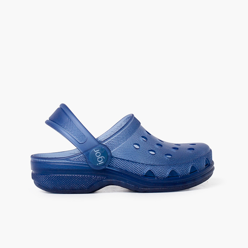 Gummiclogs für Kinder Marineblau