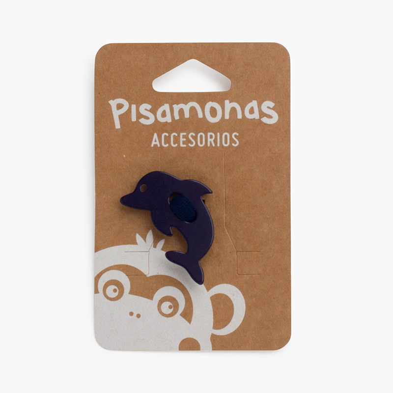 Delfin-Haargummi Marineblau