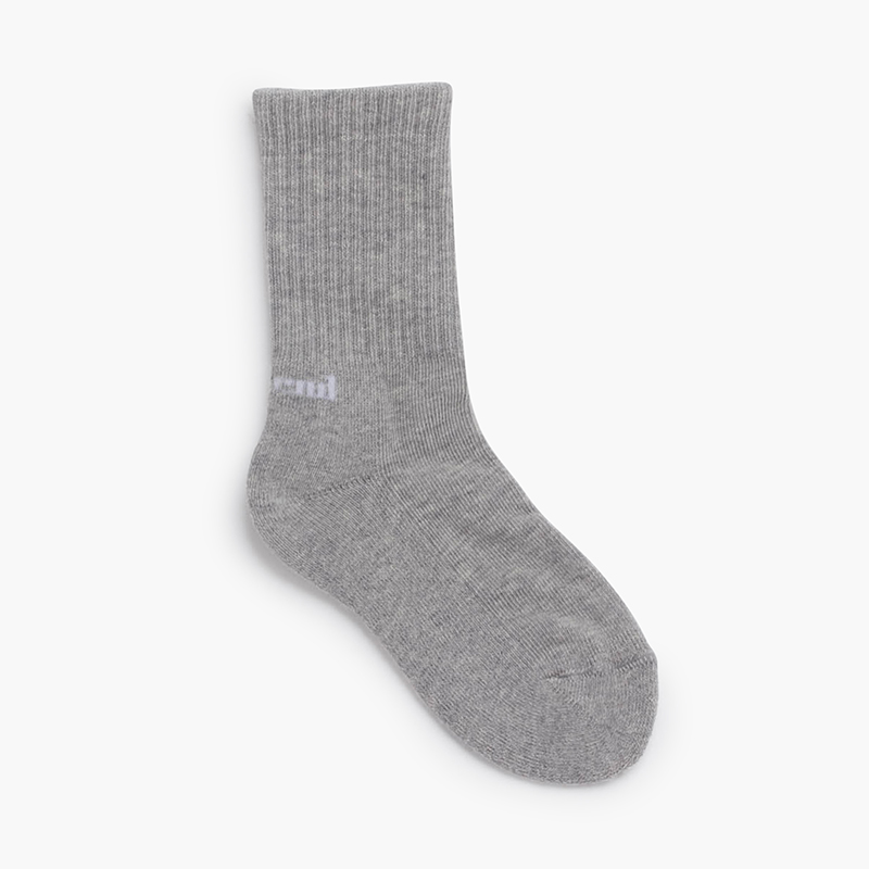 Sportsocken für Kinder Aluminium