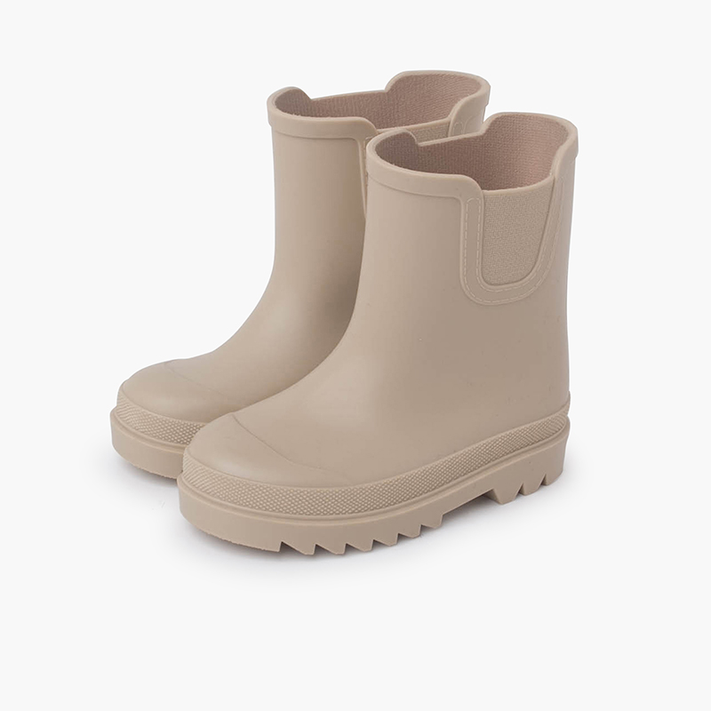 Chelsea-Regenstiefel in Pudertönen Beige