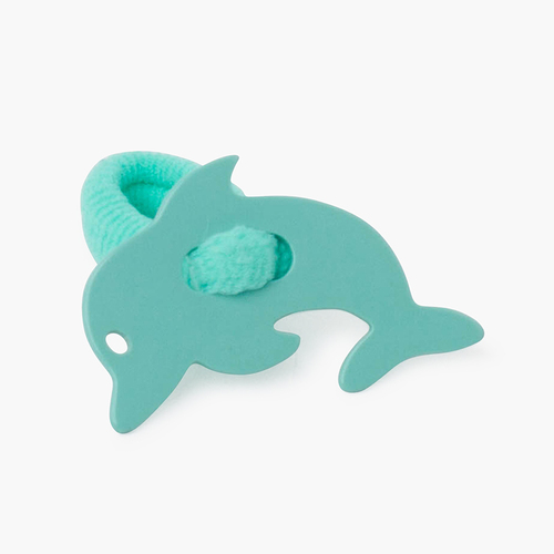 Delfin-Haargummi Meeresgrün