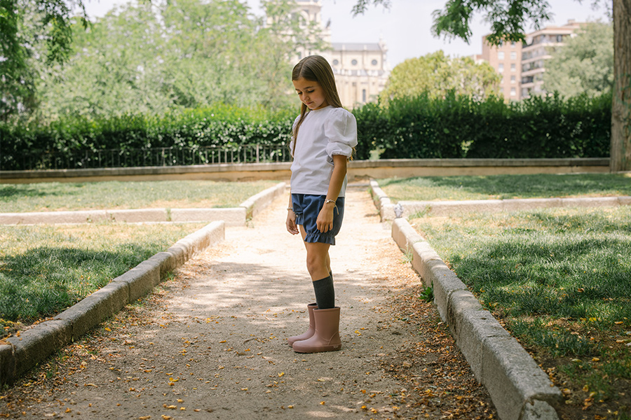 Regenstiefel für Kinder mit weicher Sohle und dünner Sohle