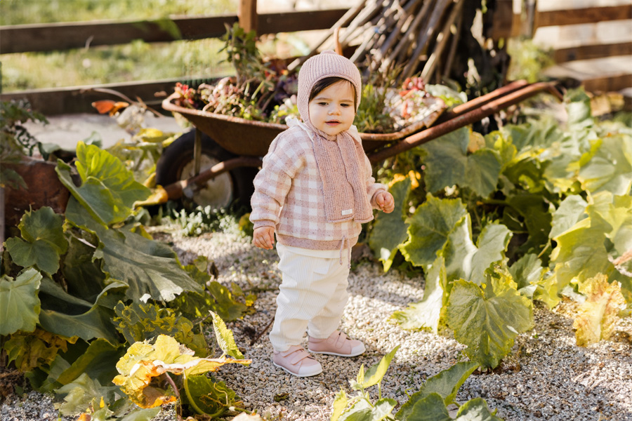 Weiche Leder-Sneaker mit doppeltem Klettverschluss
