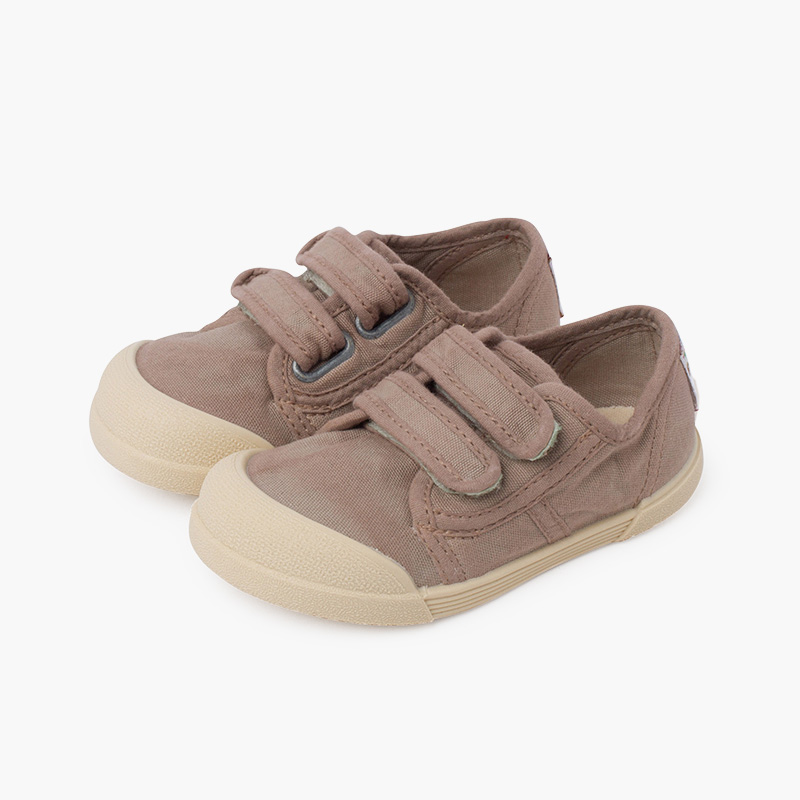 Barefoot Zehentrainer mit Klettverschluss Kakao