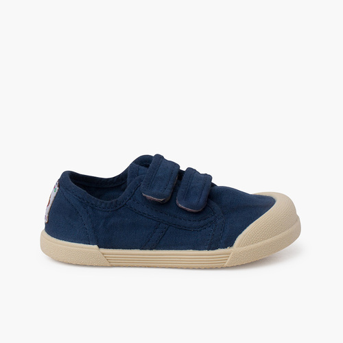 Barefoot Zehentrainer mit Klettverschluss Marineblau