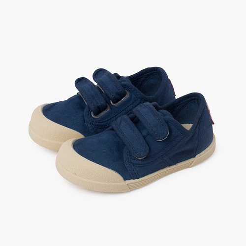Barefoot Zehentrainer mit Klettverschluss Marineblau