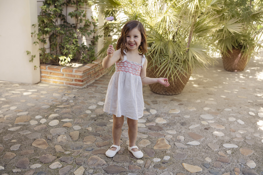 Barefoot-Mary-Janes aus feinem Leinen
