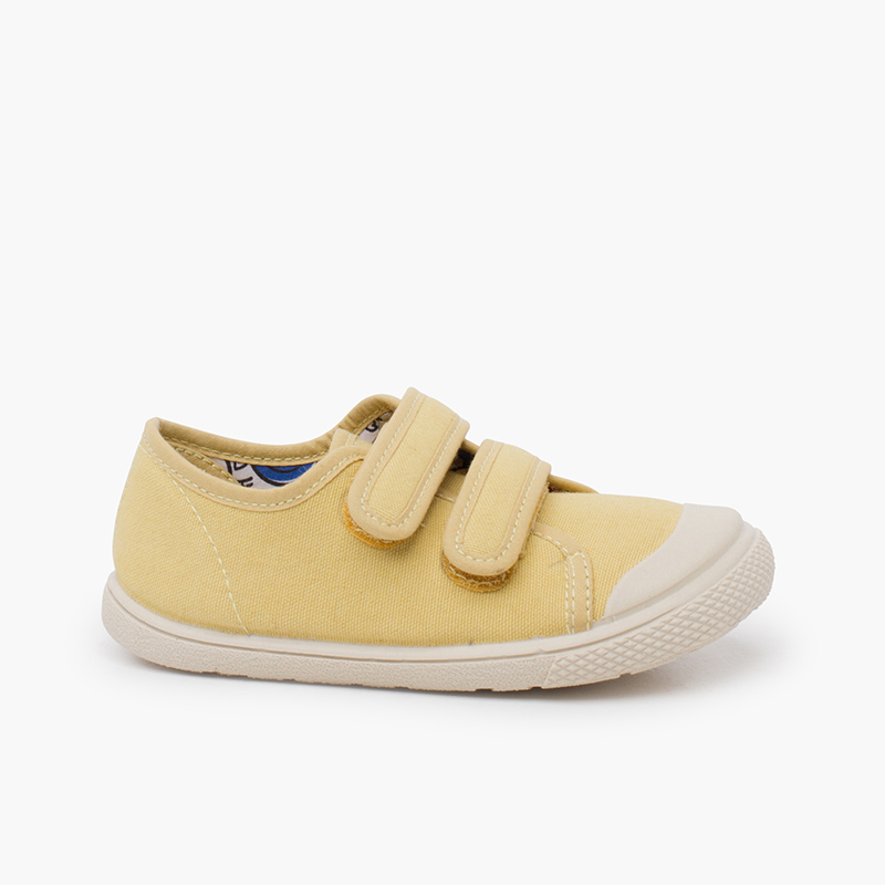 Barfuß-Sneaker Leinen Gummikappe Banane