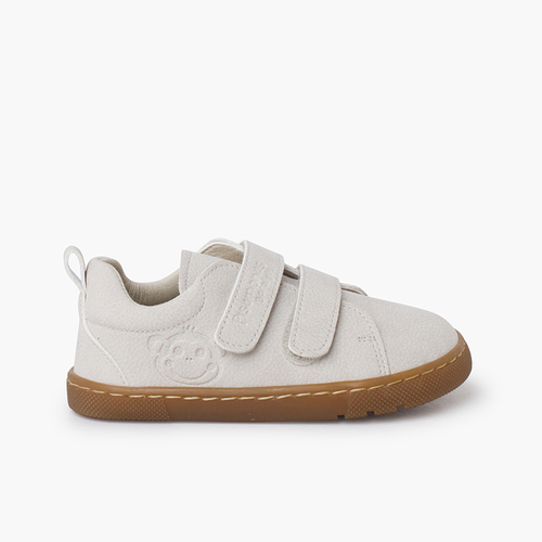 Barfuß-Sneaker im Prägeleder-Stil Roh