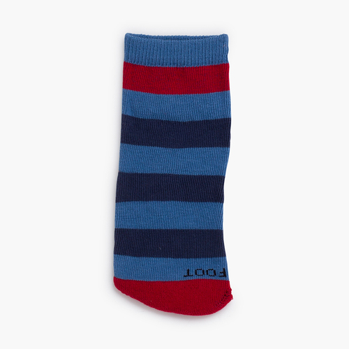 Barfuß-Socken mit Streifen Französisch Blau