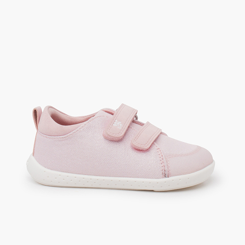 Weiche Turnschuhe Garvalín glanz Rosa