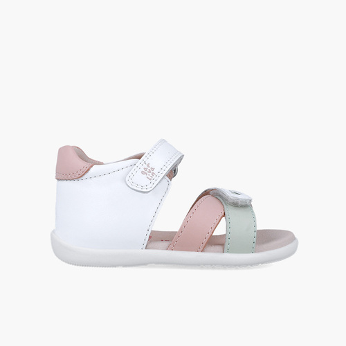 Garvalín Mädchensandalen Erste Schritte Herzen Rosa