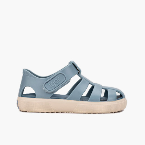 Strandsandalen sportlicher Sohle Ozean