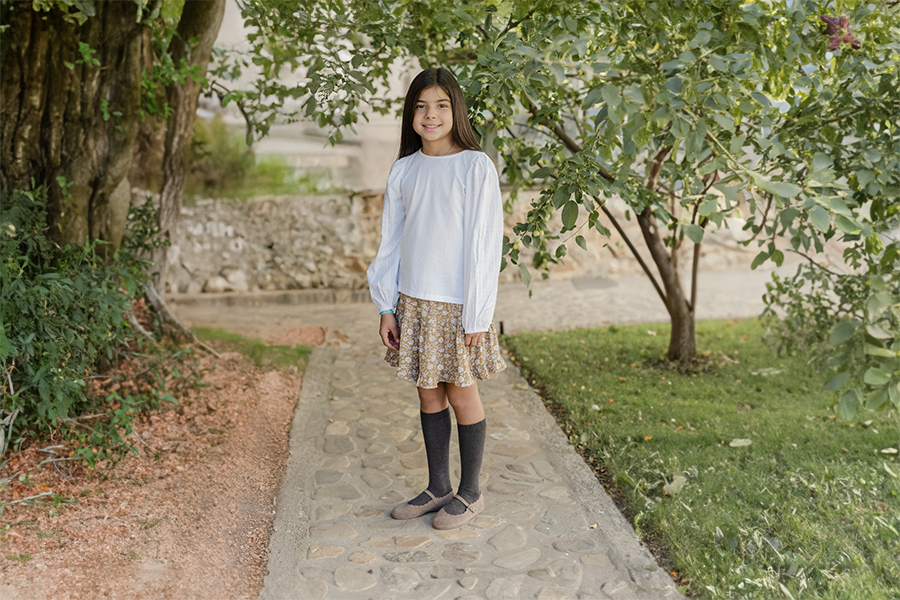 Mary Janes Veloursleder Wellenrand Schnalle