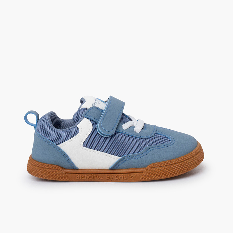 Blanditos Sportschuhe Mikrofaser Karamellsohle Blau
