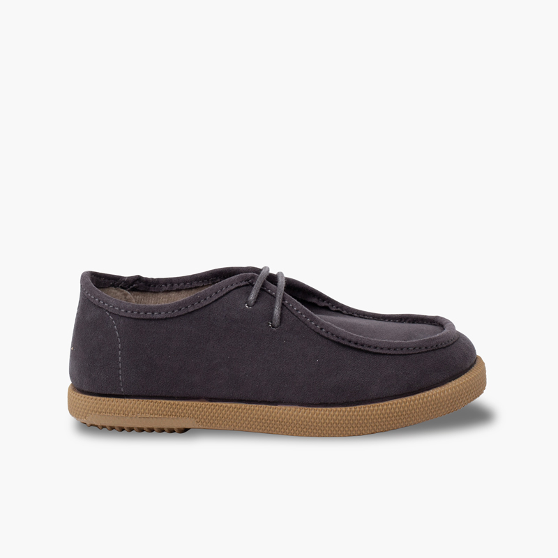 Wallaby Suede Segelschuhe Jungen Grau