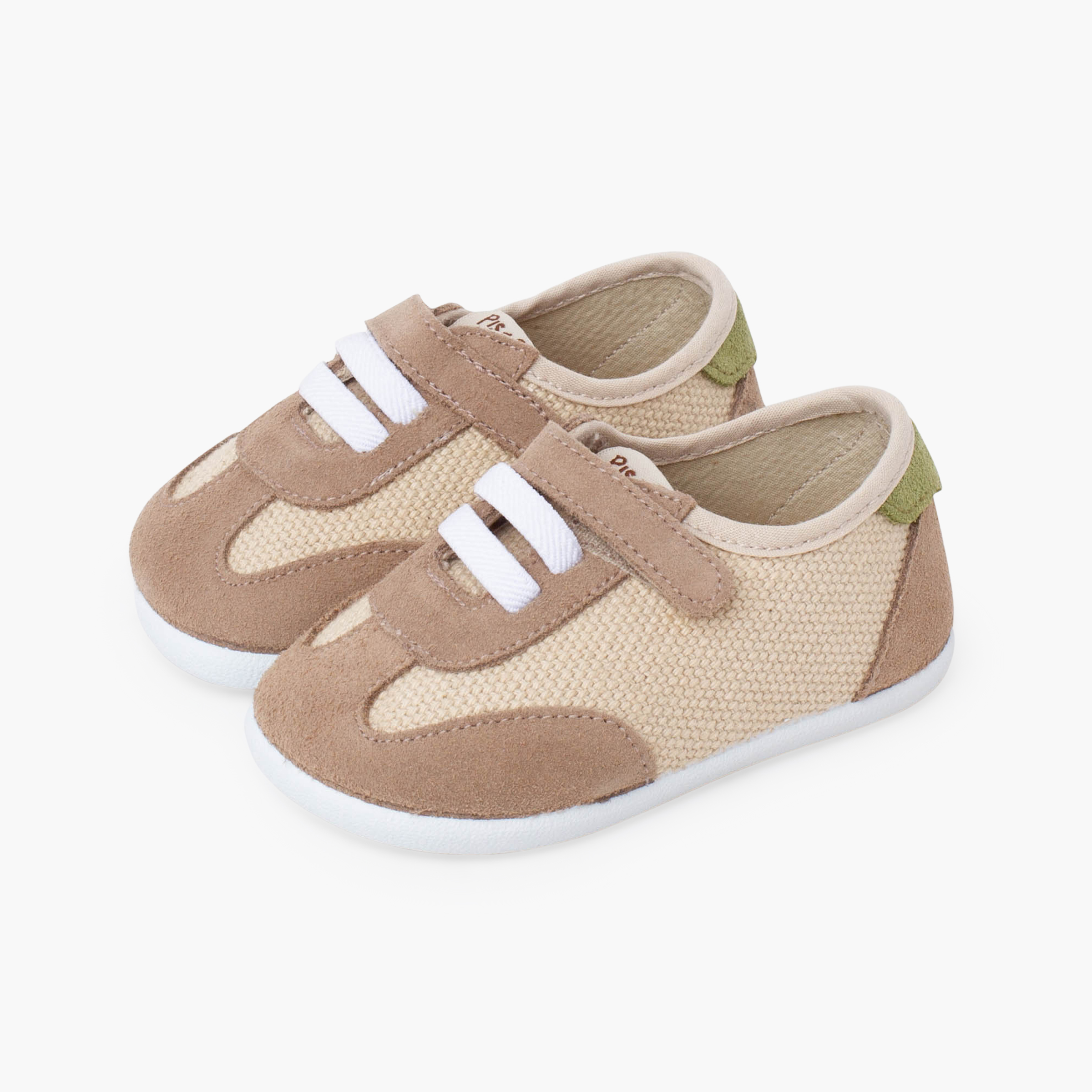 Kombinierte Barfuß-Sneaker elastischen Schnürsenkeln Erde