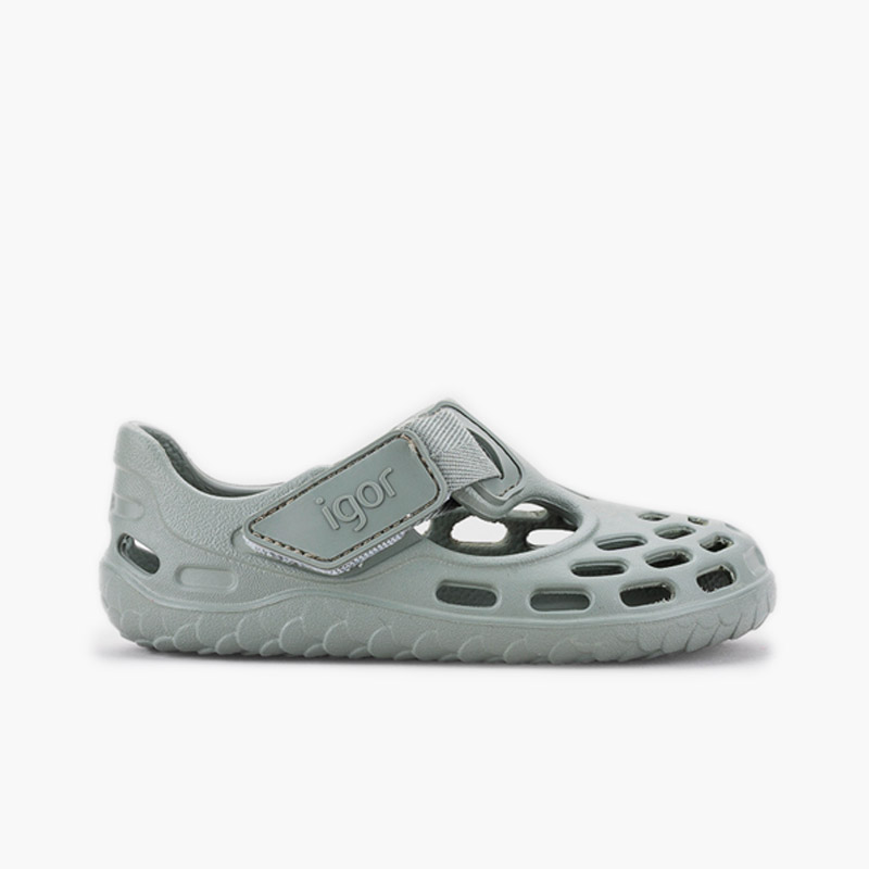 Strandsandalen Clog-Stil barefoot Tijuca extra leicht Grün