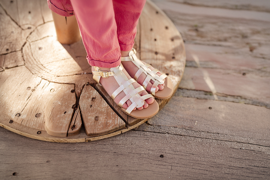 Barefoot-Gladiator-Sandalen große Größen