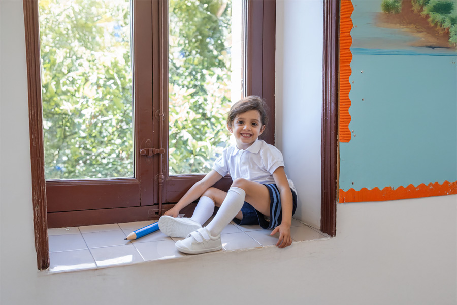 Weiche Barefoot-Sneaker Schule Lederoptik