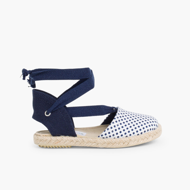 Topitos Valenciana Espadrille Marineblau