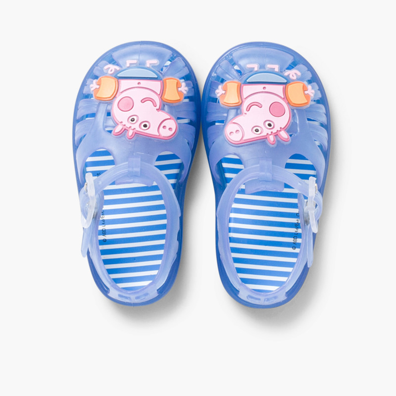 George Pig Krabbe für Jungen Blau