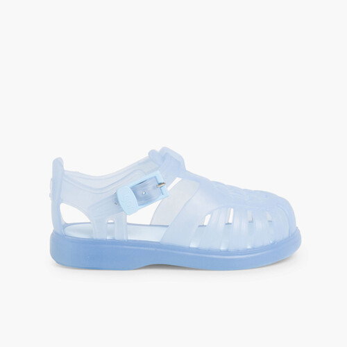 Glatte Krabben Himmelblau