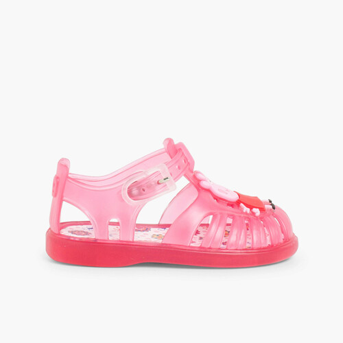 Peppa Pig Krabben für Mädchen Fuchsia