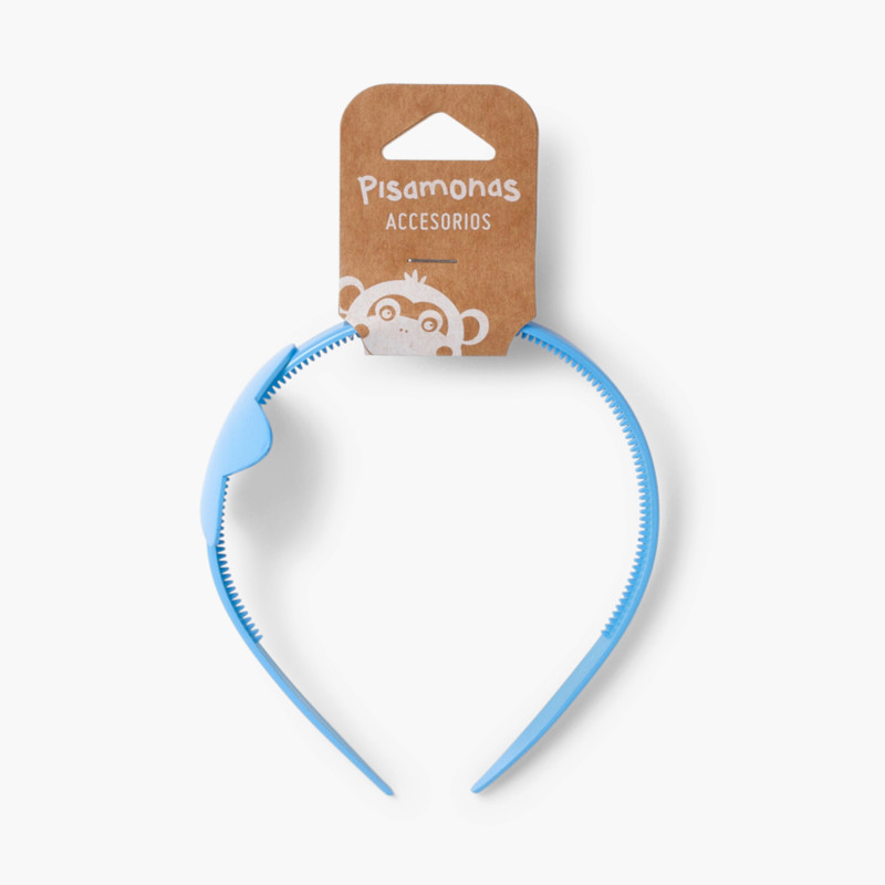 Diadem mit Sternchen für Mädchen Himmelblau