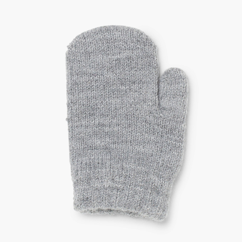 Fäustlinge Baby Grau