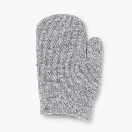 Fäustlinge Baby Grau