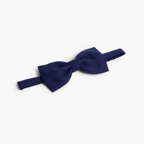 Jungen Fliegen aus Leinen Marineblau