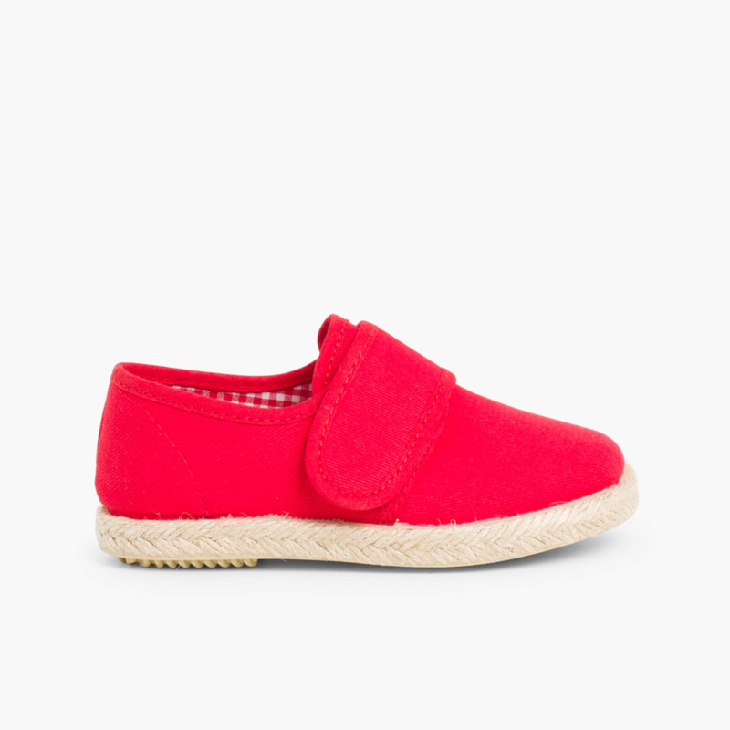 Blucher Schuhklebeband, Espadrille-Sohle Rot