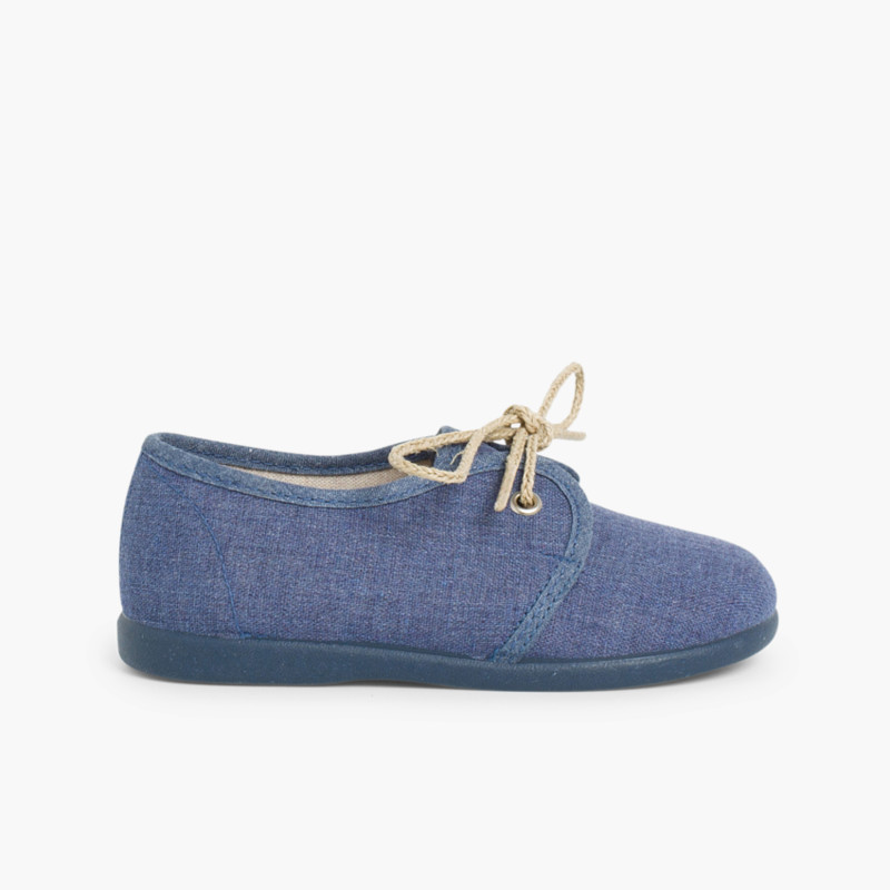 Blucher Leinenschuhe für Kinder Blau