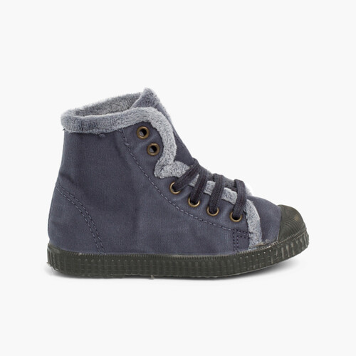 Yeti Stiefel-Sneaker Marineblau