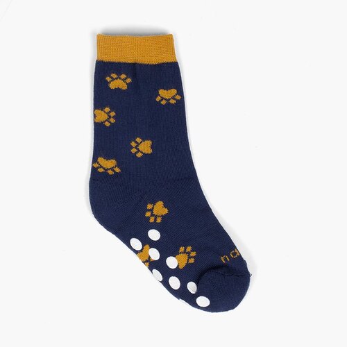 Anti-Rutsch-Socken für Kinder, die im Haus herumlaufen Marineblau